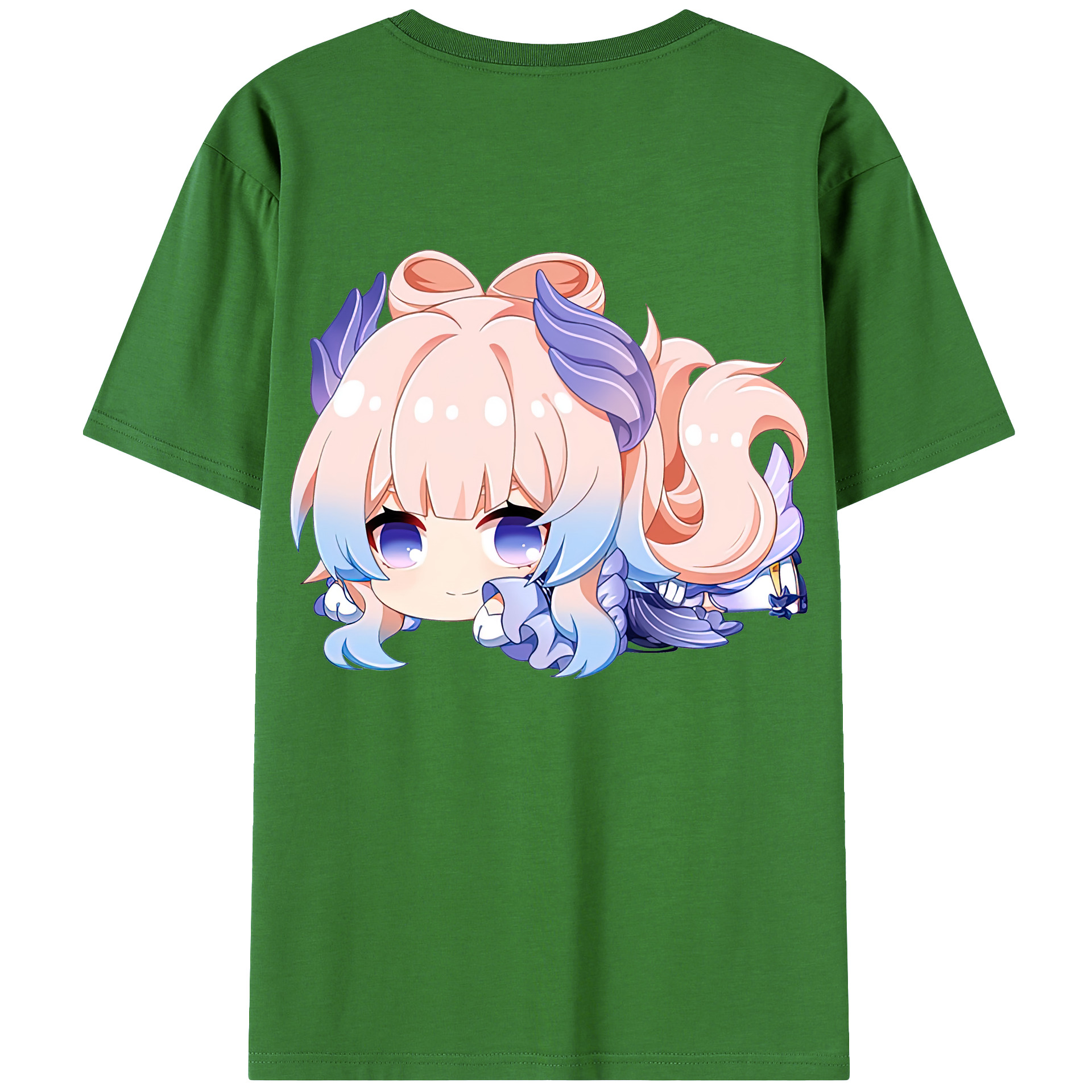 げんし神 珊瑚宮心海 サンゴノミヤ・ココミ genshin Sangonomiya Kokomi レディース半袖Tシャツ(バックプリント)